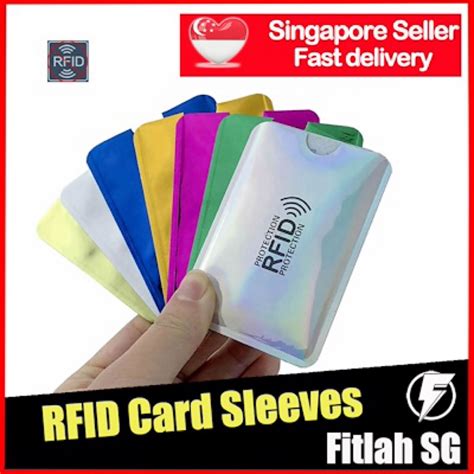 rfid scan blocker card|rfid blocking card vs sleeve.